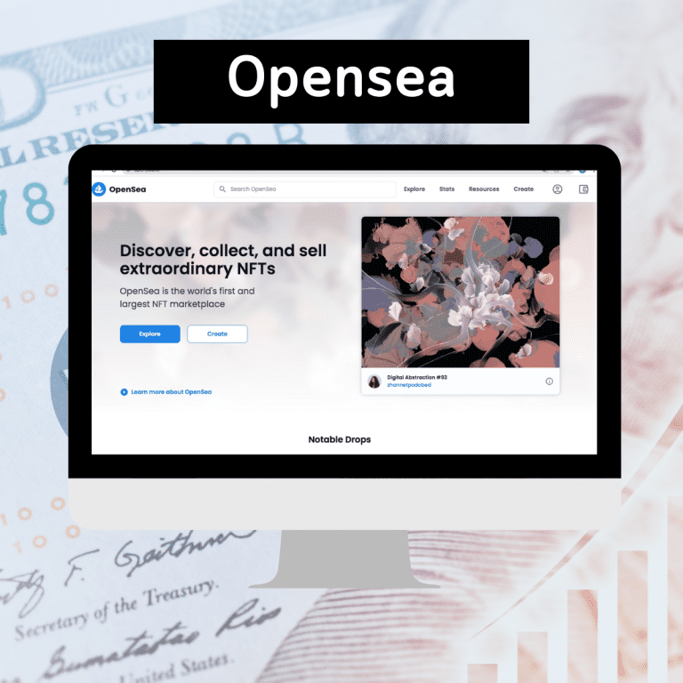 เว็บไซต์NFT-NFT-Marketplace-opensea