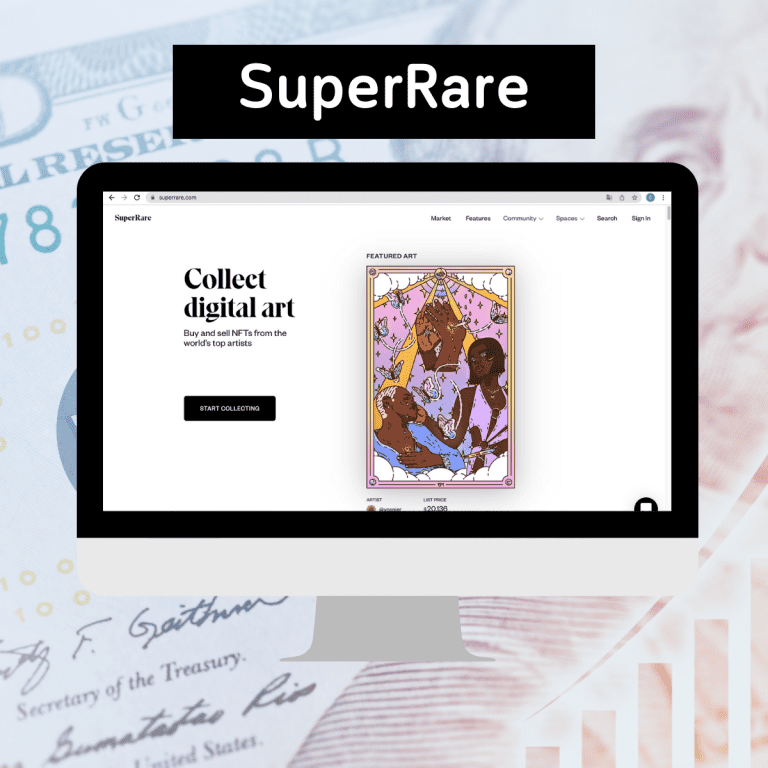 เว็บไซต์NFT-NFT-Marketplace-Super-Rare
