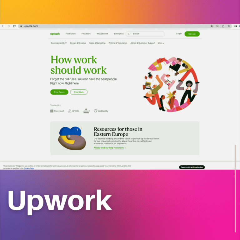 เว็บไซต์หางาน Freelance-ฟรีแลนซ์-หางาน-Upwork