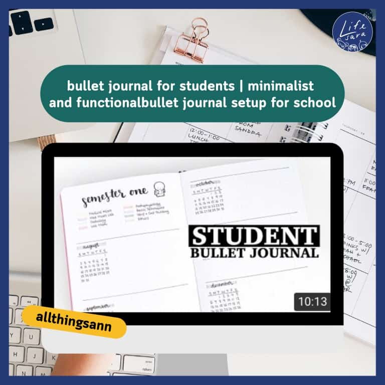 ไอเดียทำ-Bullet-Journal-ทำตามได้-สวยๆ-สำหรับนักเรียน